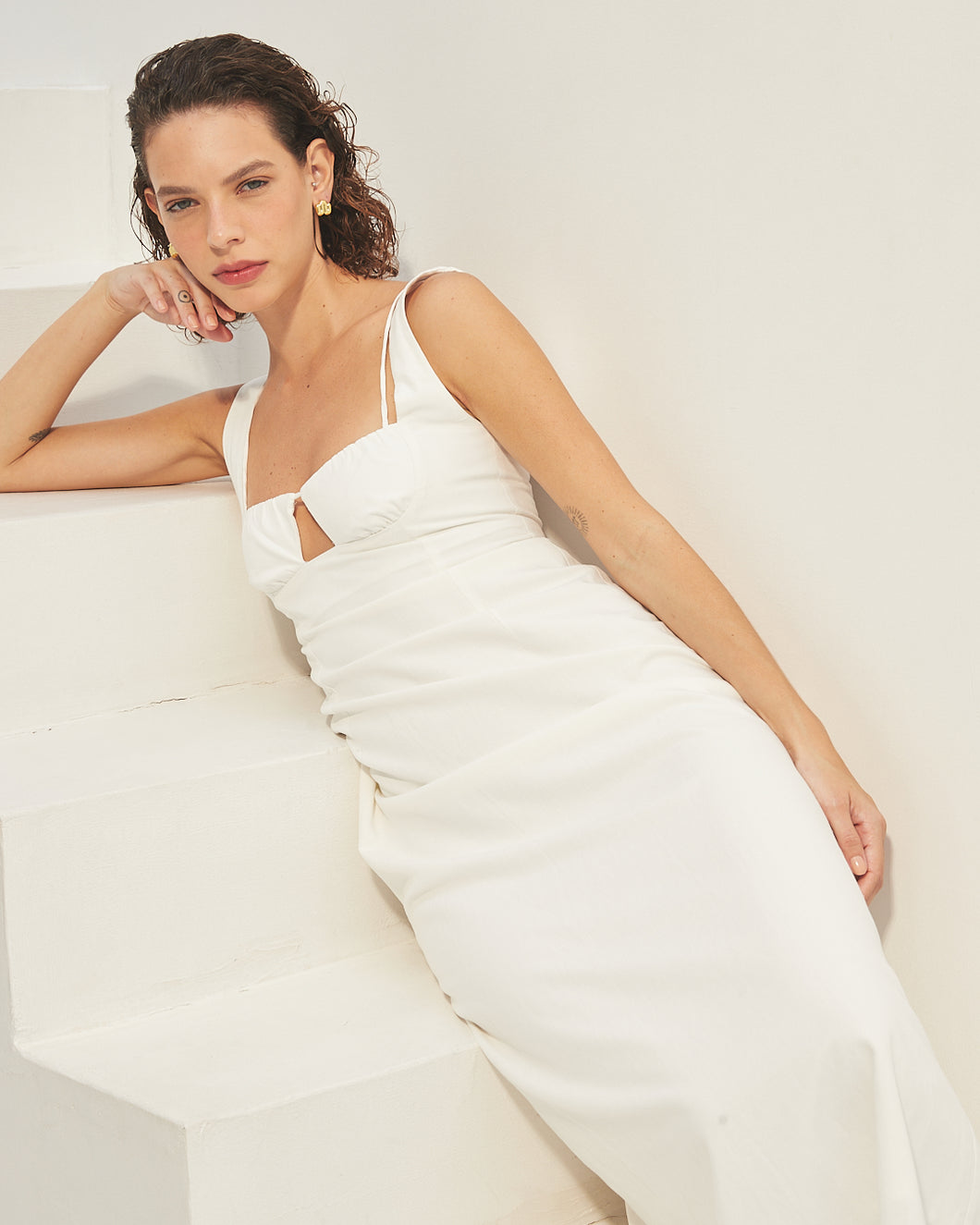 Vestido Francesca Off-White