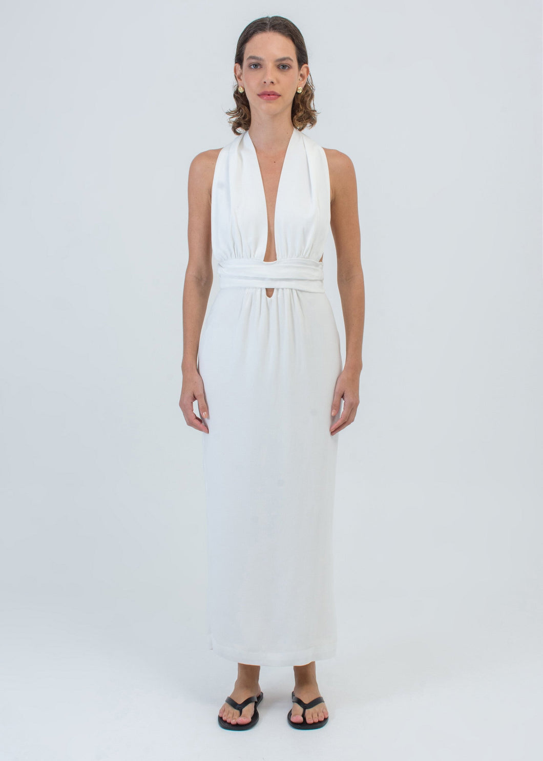 Vestido Antônia Off-White